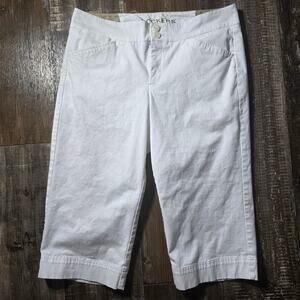 Dockers Khaki Capri Pants White Women's Size 12